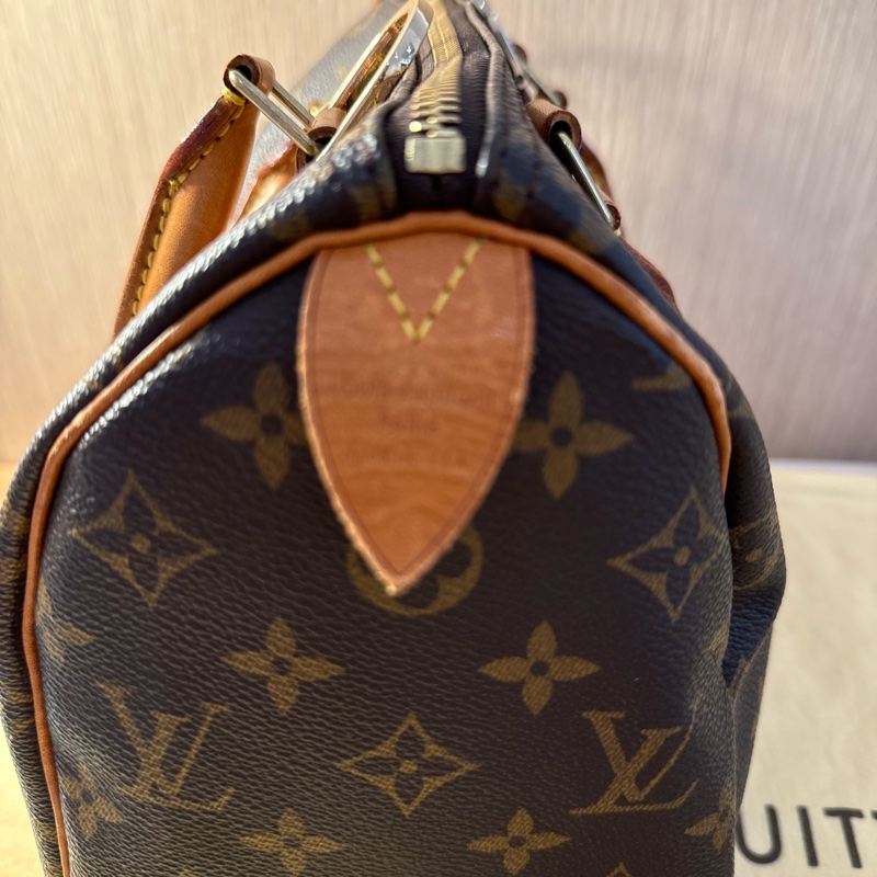 LV Speedy 25 Monogram 經典波士頓包-16
