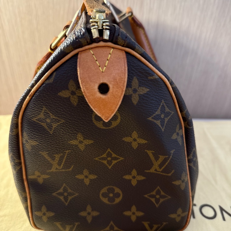 LV Speedy 25 Monogram 經典波士頓包-17