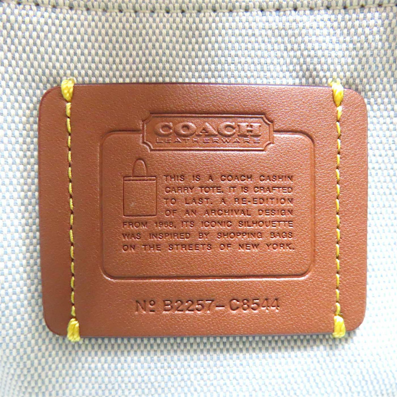 灰色 牛皮 兩用包【COACH 寇馳】 B2257 C8544-14