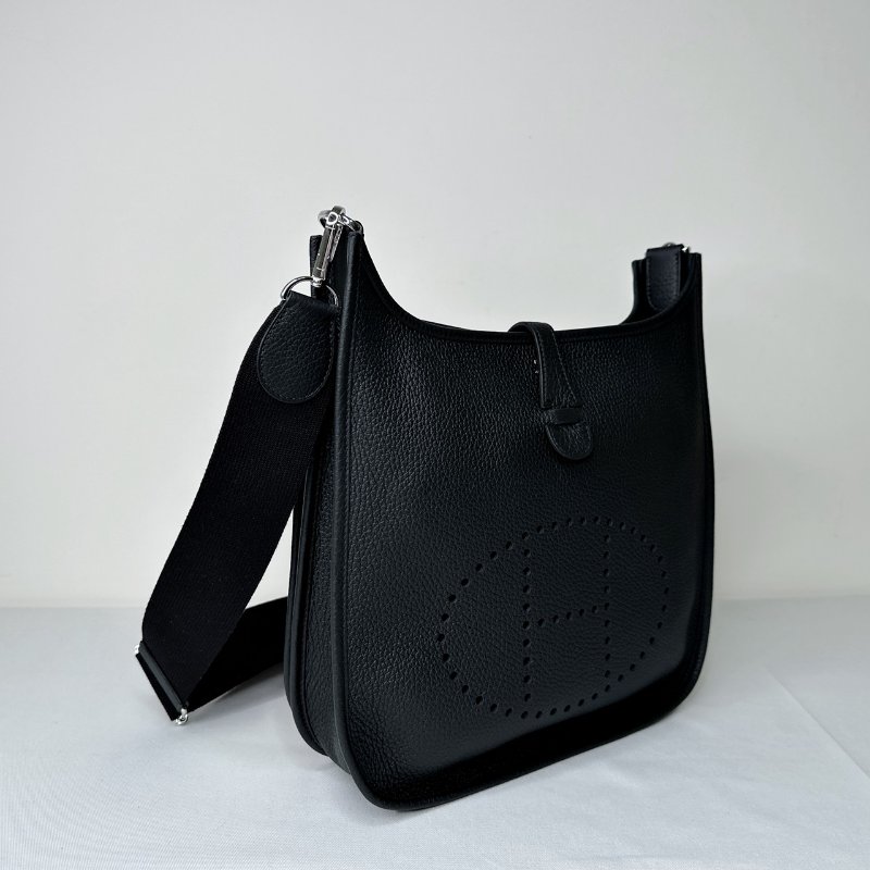 HERMES 黑銀Evelyne 29-4