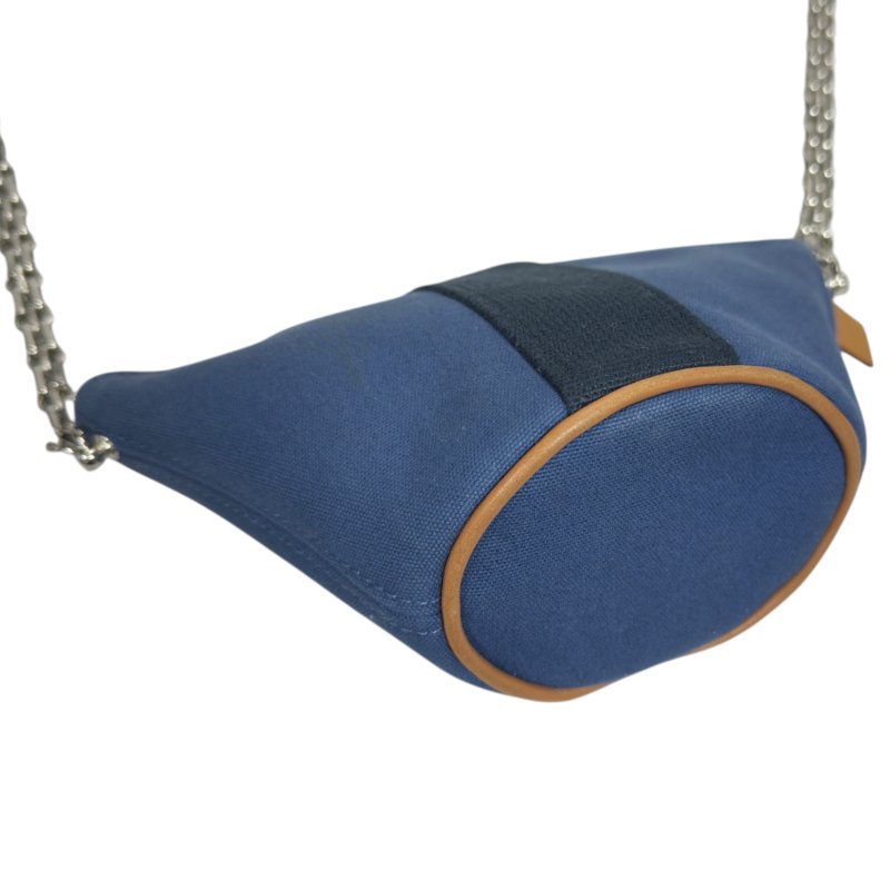 HERMES *自加鏈＞送無品牌扣＋無品牌鏈帶* 中古 斜揹袋-10