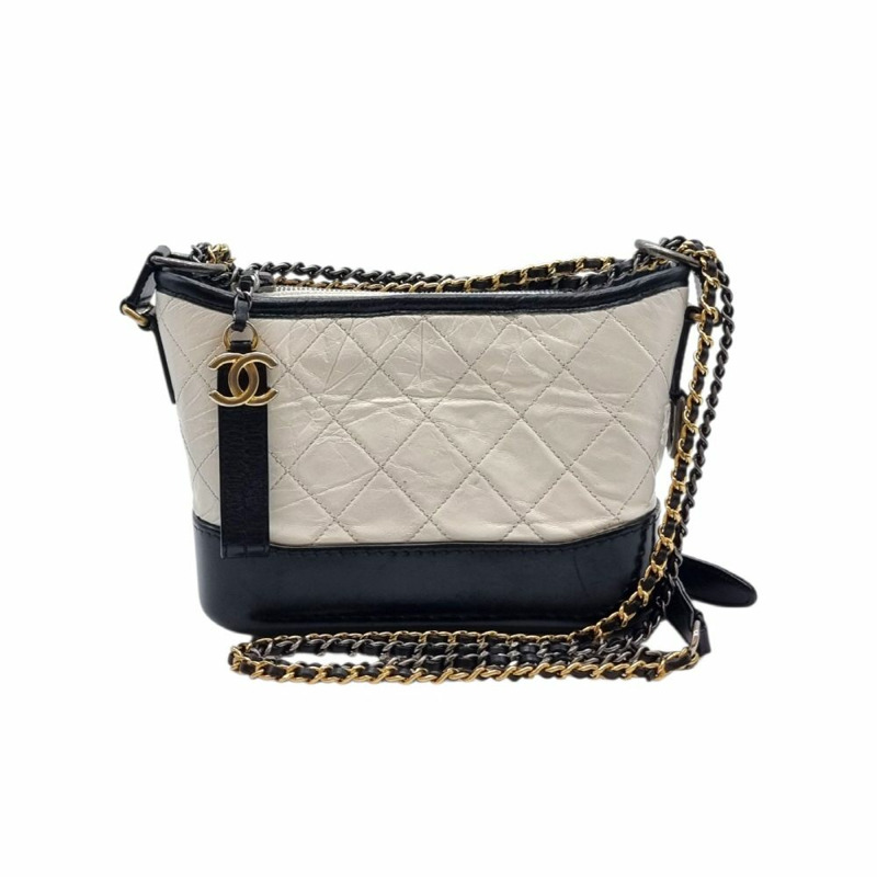 【包稅】CHANEL Gabrielle 單肩包 白色 CHB060118-0