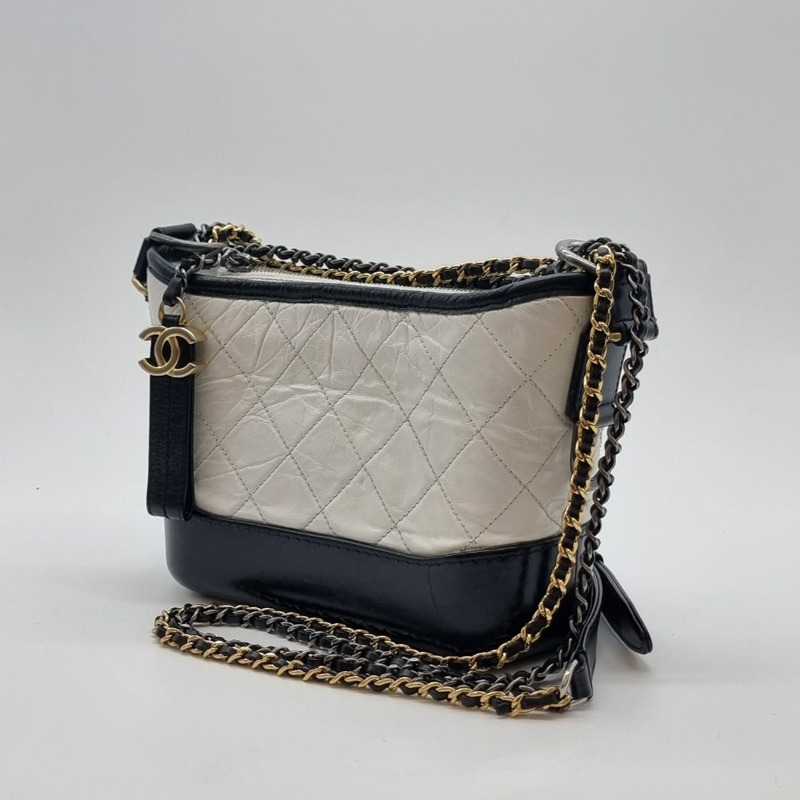 【包稅】CHANEL Gabrielle 單肩包 白色 CHB060118-1