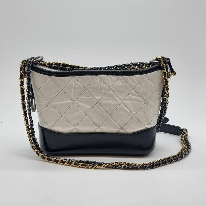 【包稅】CHANEL Gabrielle 單肩包 白色 CHB060118-4