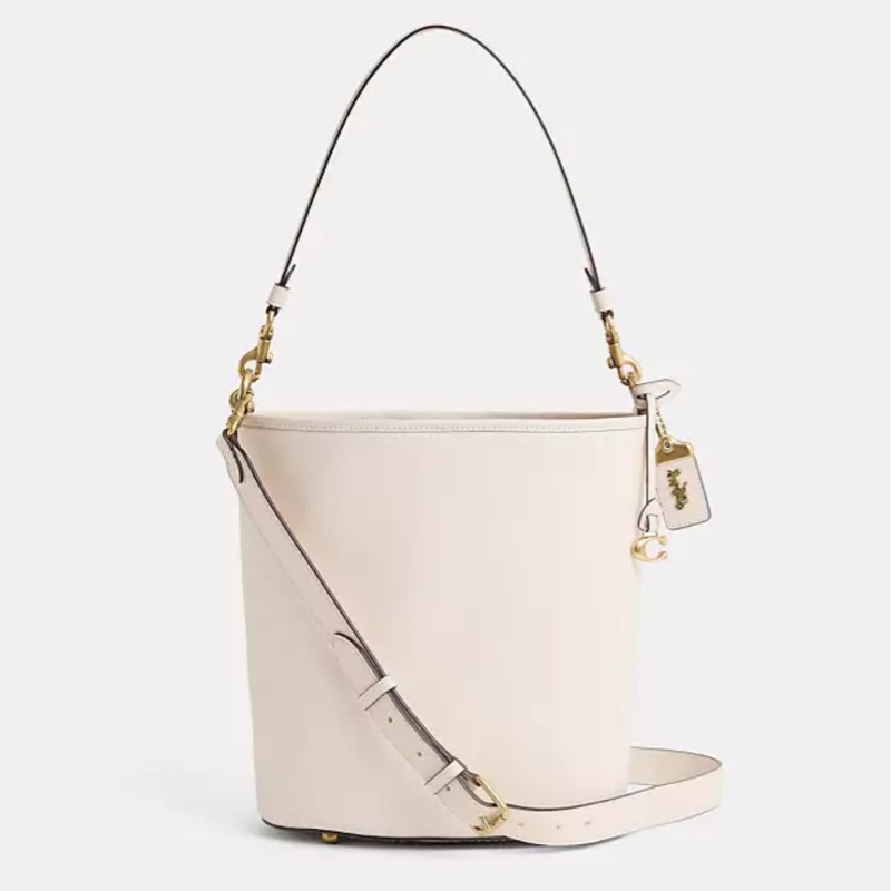 Coach DAKOTA 16 水桶包 -白色 ✨全新吊牌未拆✨-0