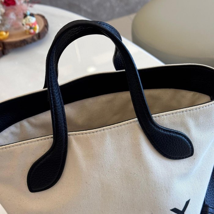 *SHIHNA名牌精品* Bally Bar 帆布 牛皮水桶包-2