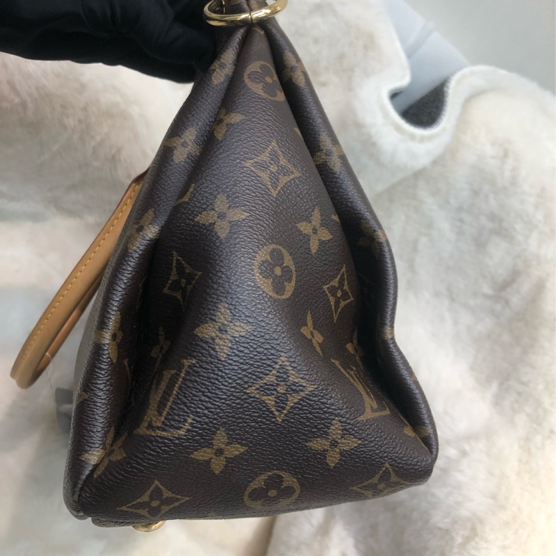 LV PALLAS 黃色傳奇 MM 兩用手袋 老花 XC170-3