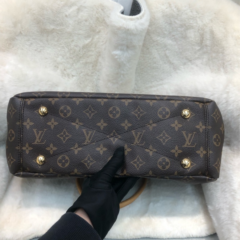 LV PALLAS 黃色傳奇 MM 兩用手袋 老花 XC170-4