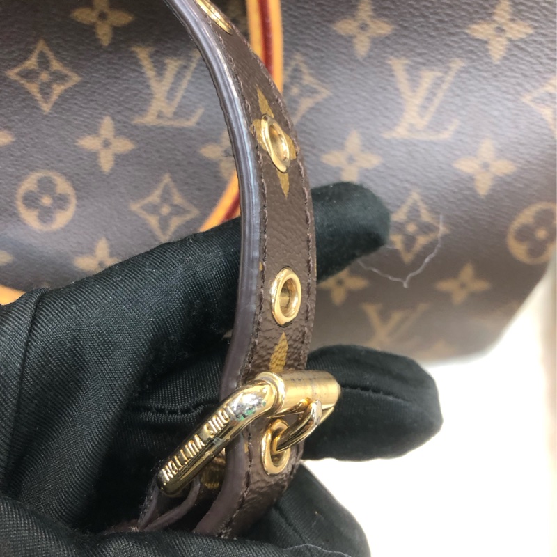 LV PALLAS 黃色傳奇 MM 兩用手袋 老花 XC170-8