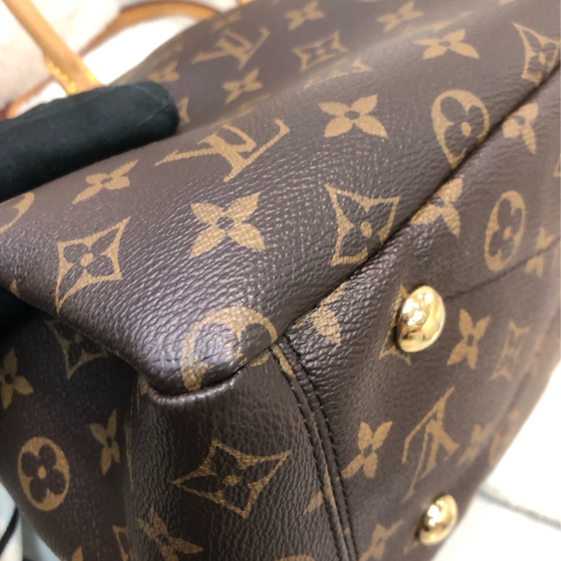 LV PALLAS 黃色傳奇 MM 兩用手袋 老花 XC170-13