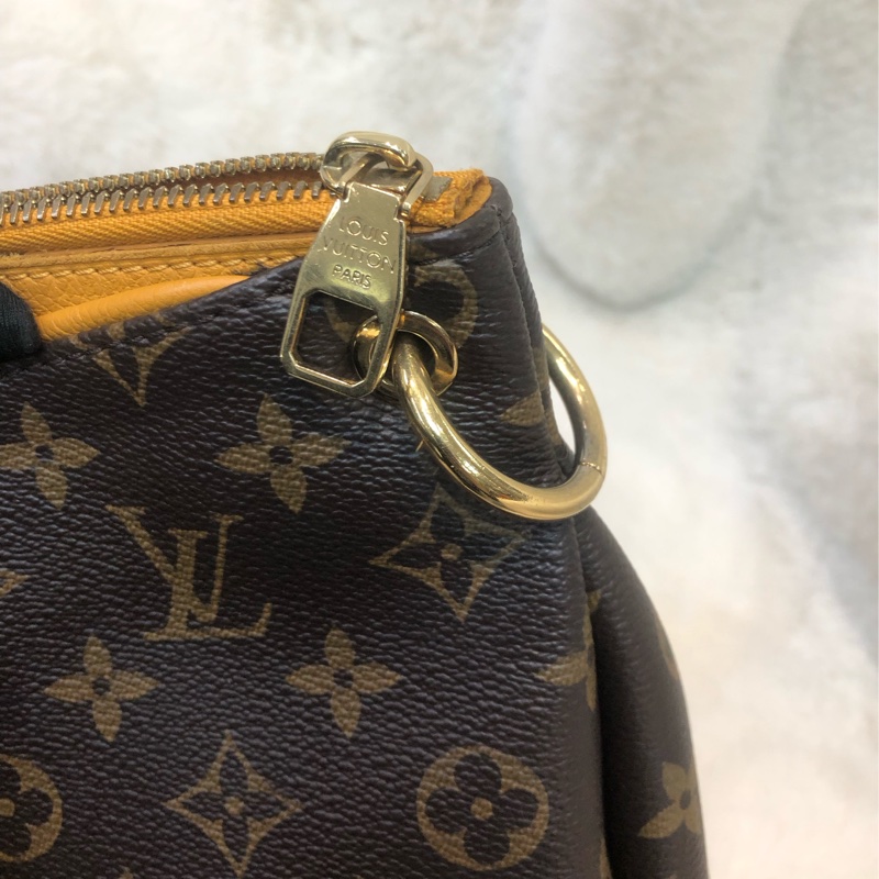 LV PALLAS 黃色傳奇 MM 兩用手袋 老花 XC170-14