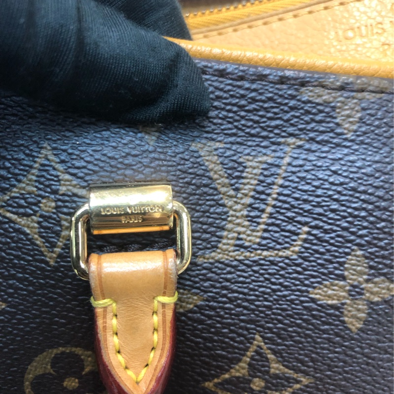 LV PALLAS 黃色傳奇 MM 兩用手袋 老花 XC170-16