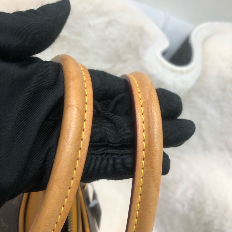 LV PALLAS 黃色傳奇 MM 兩用手袋 老花 XC170-17