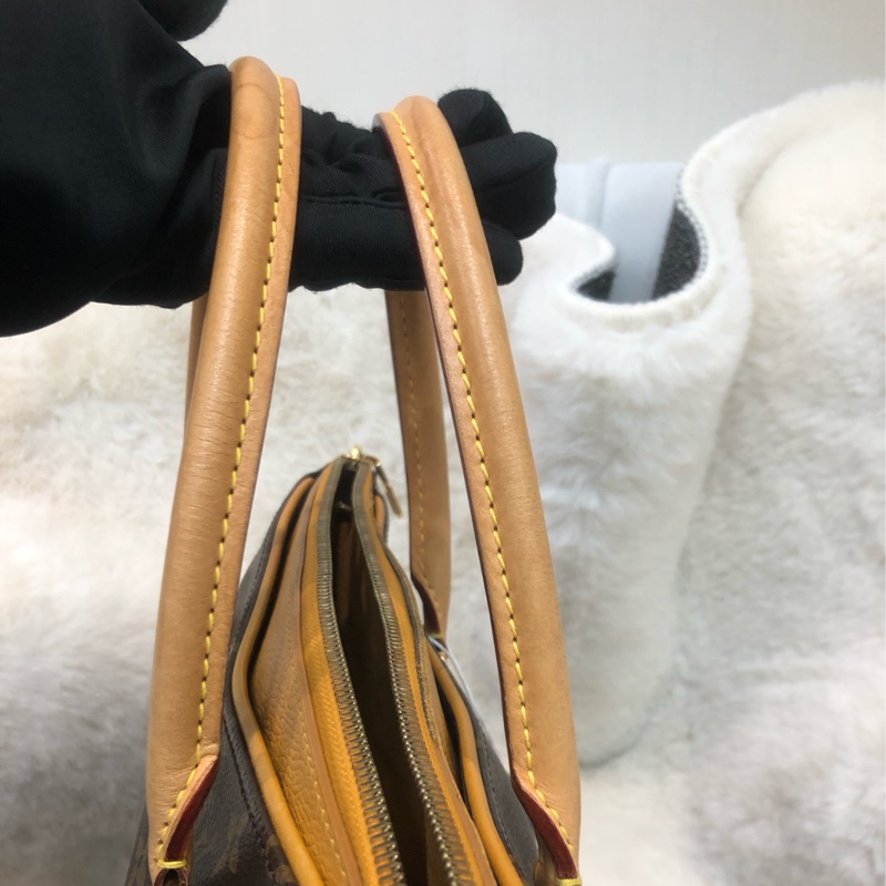 LV PALLAS 黃色傳奇 MM 兩用手袋 老花 XC170-18