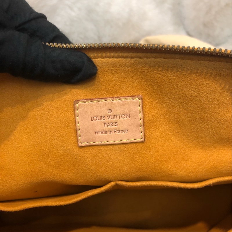 LV PALLAS 黃色傳奇 MM 兩用手袋 老花 XC170-22