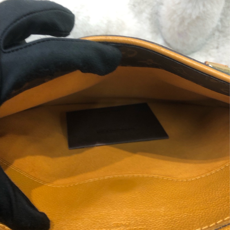 LV PALLAS 黃色傳奇 MM 兩用手袋 老花 XC170-25