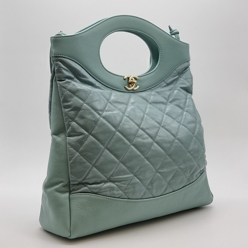 【包稅】CHANEL 【小號】31美元手提袋 薄荷綠 CHB060820-1