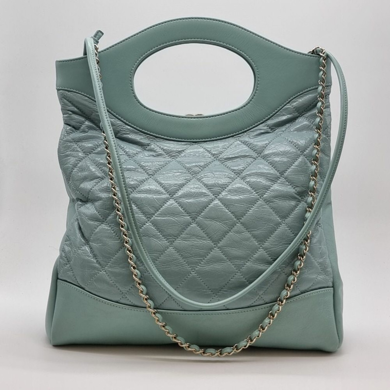 【包稅】CHANEL 【小號】31美元手提袋 薄荷綠 CHB060820-4