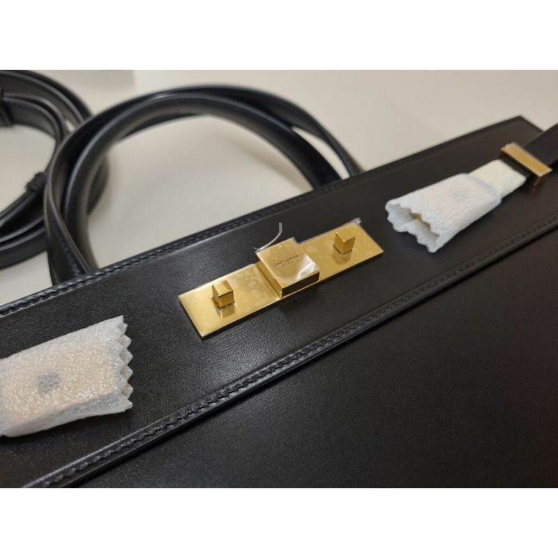 【包稅】SAINT LAURENT 全新未使用小號 568702 曼哈頓手提包 SAB061226-1