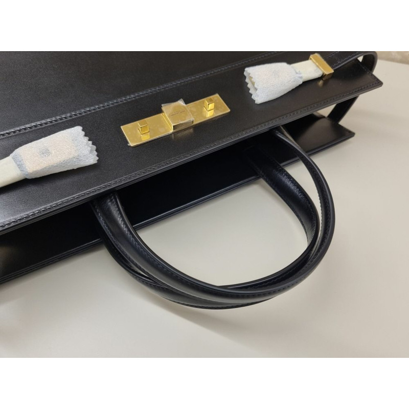 【包稅】SAINT LAURENT 全新未使用小號 568702 曼哈頓手提包 SAB061226-5