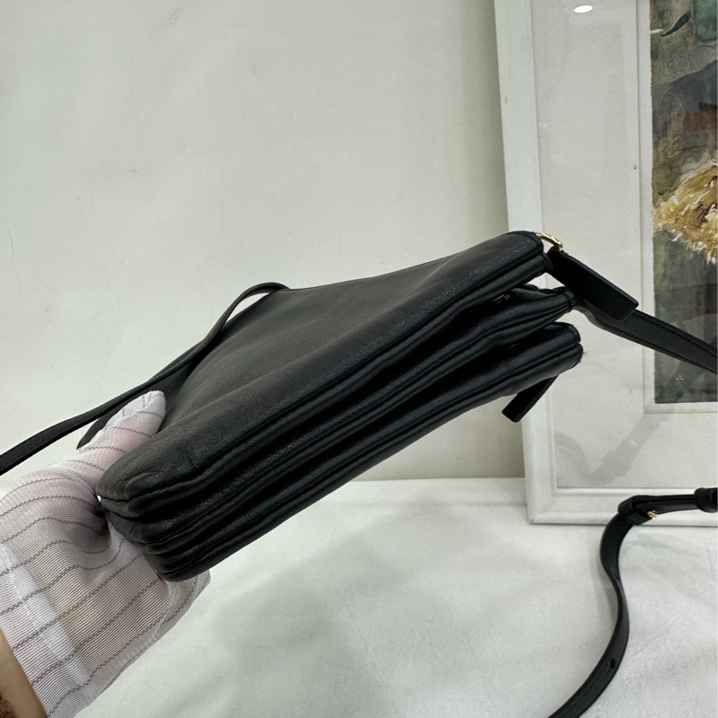 CELINE黑金三合一Trio單肩斜背包,實用時髦,適合多種場合,可鹽可甜-1