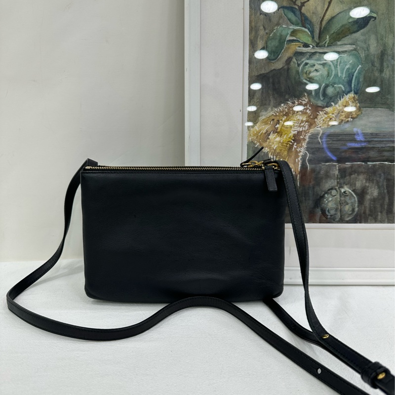 CELINE黑金三合一Trio單肩斜背包,實用時髦,適合多種場合,可鹽可甜-4