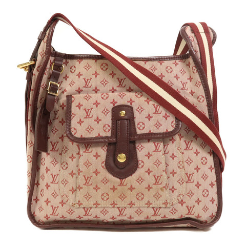 LOUIS VUITTON Monogram Mini Lin Mary Kate金扣肩背袋
