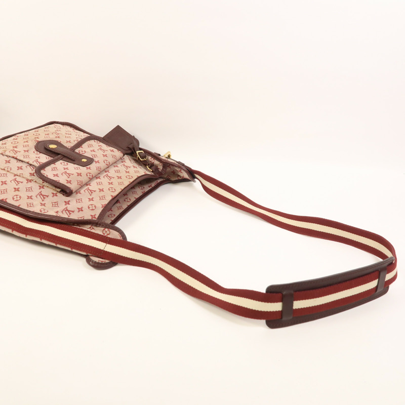 LOUIS VUITTON Monogram Mini Lin Mary Kate金扣肩背袋-7