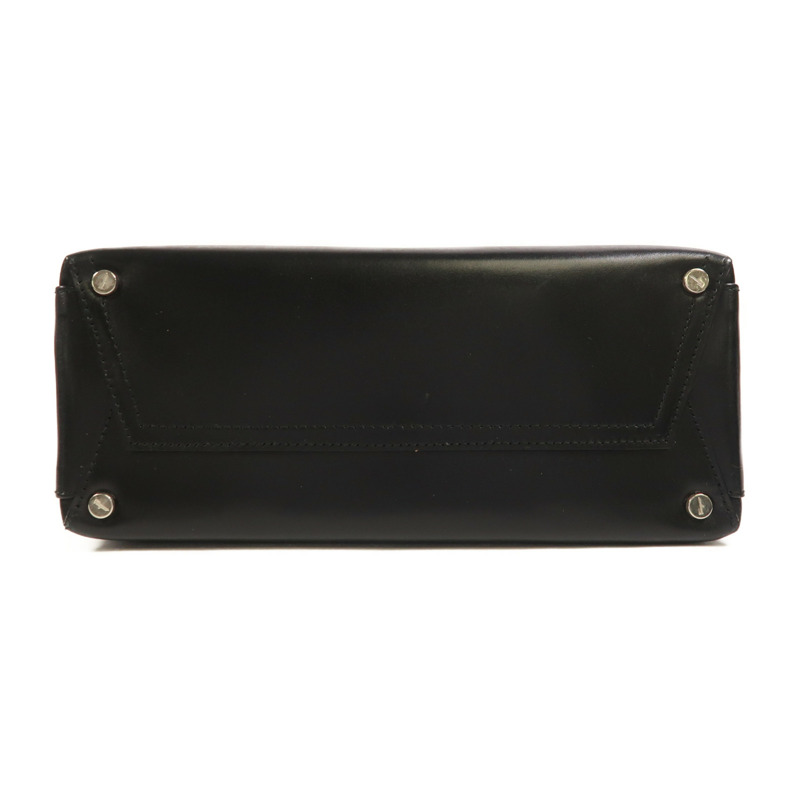 Salvatore Ferragamo 牛皮皮革2 Way Shoulder銀扣手挽肩背兩用袋-3