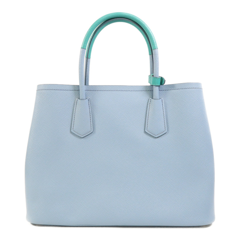 PRADA Saffiano皮革2 Way Shoulder金扣手挽肩背兩用袋-1