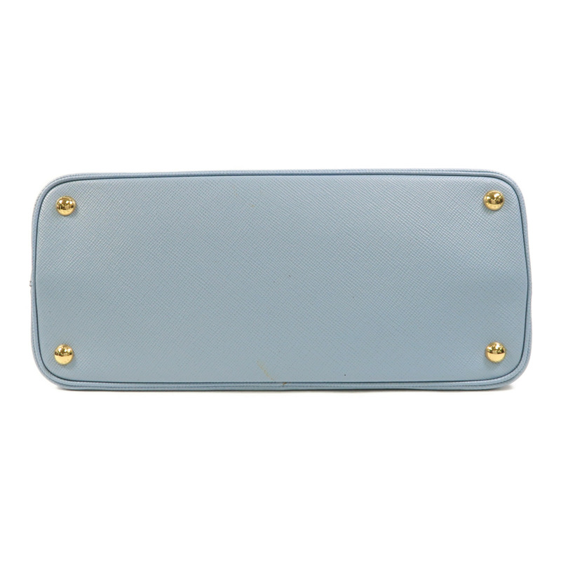 PRADA Saffiano皮革2 Way Shoulder金扣手挽肩背兩用袋-3