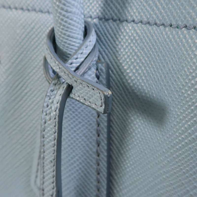 PRADA Saffiano皮革2 Way Shoulder金扣手挽肩背兩用袋-19