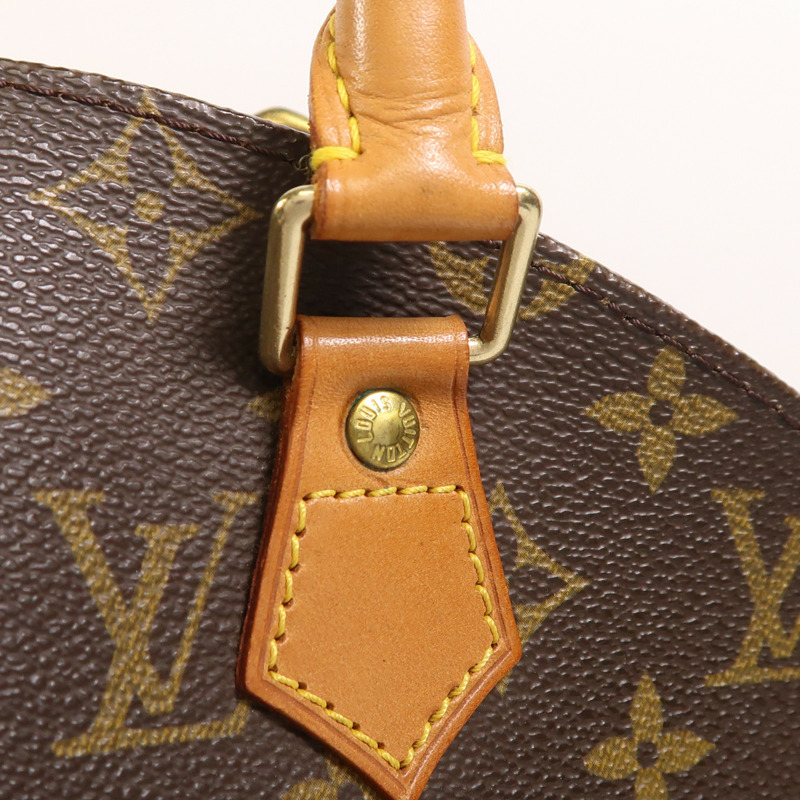 LOUIS VUITTON Monogram Ellipse MM金扣手挽袋-13