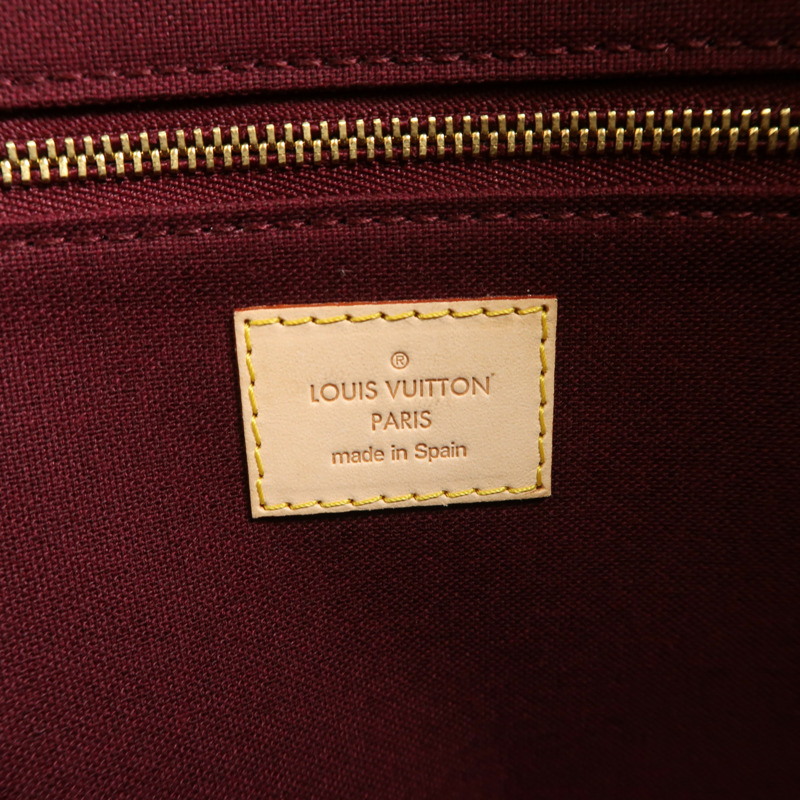 LOUIS VUITTON Monogram Raspail MM金扣肩背袋/手挽袋棕色-5