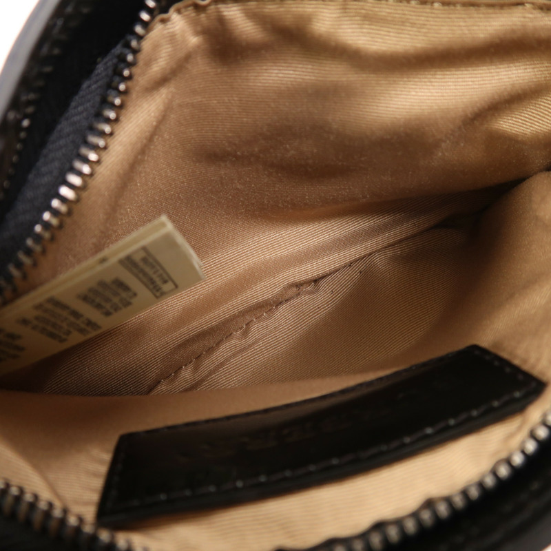 BURBERRY 塗層帆布/漆皮皮革Shoulder Bag肩背袋-13