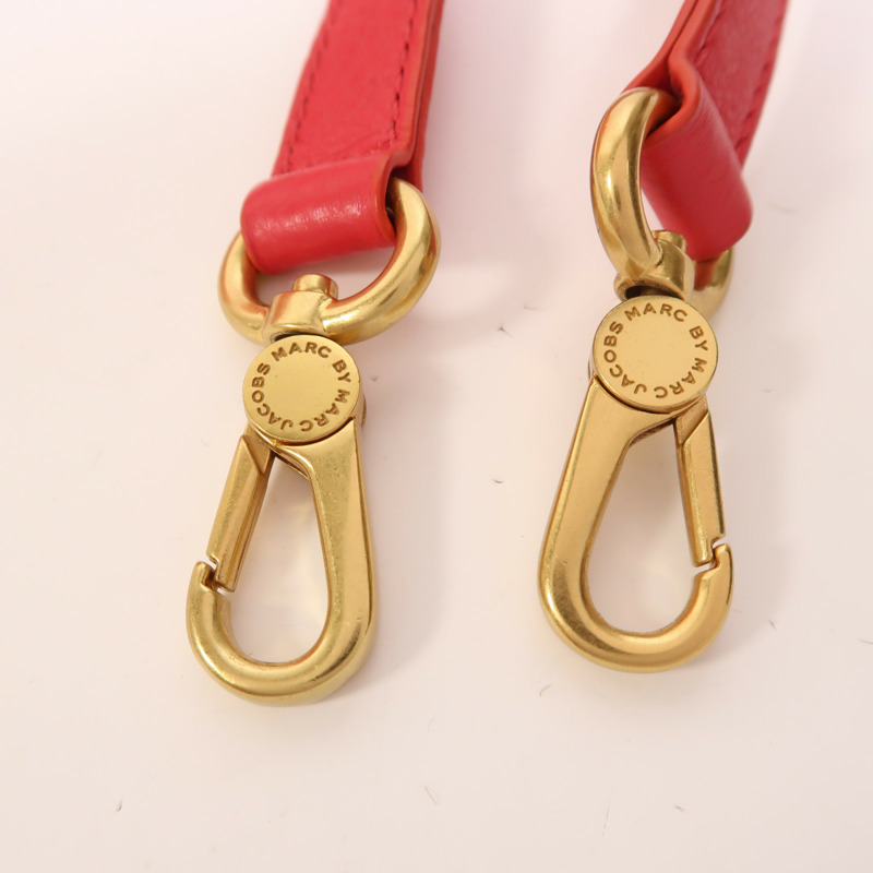 MARC BY MARC JACOBS 牛皮皮革2 Way Shoulder金扣手挽肩背兩用袋-14