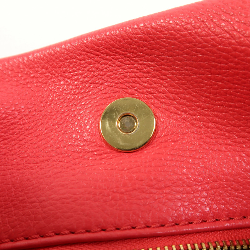 MARC BY MARC JACOBS 牛皮皮革2 Way Shoulder金扣手挽肩背兩用袋-16