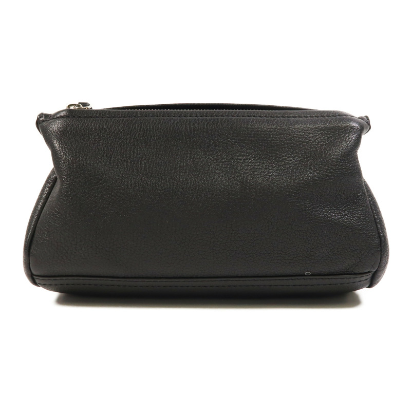 GIVENCHY 牛皮皮革Pandora銀扣肩背袋-3