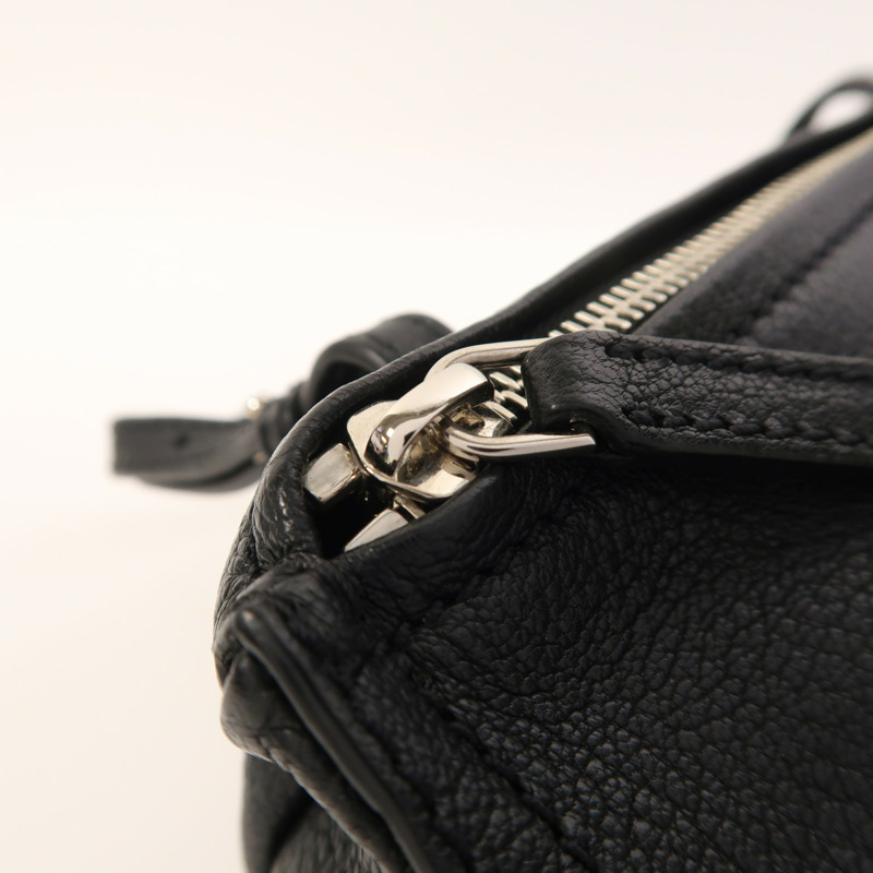 GIVENCHY 牛皮皮革Pandora銀扣肩背袋-17