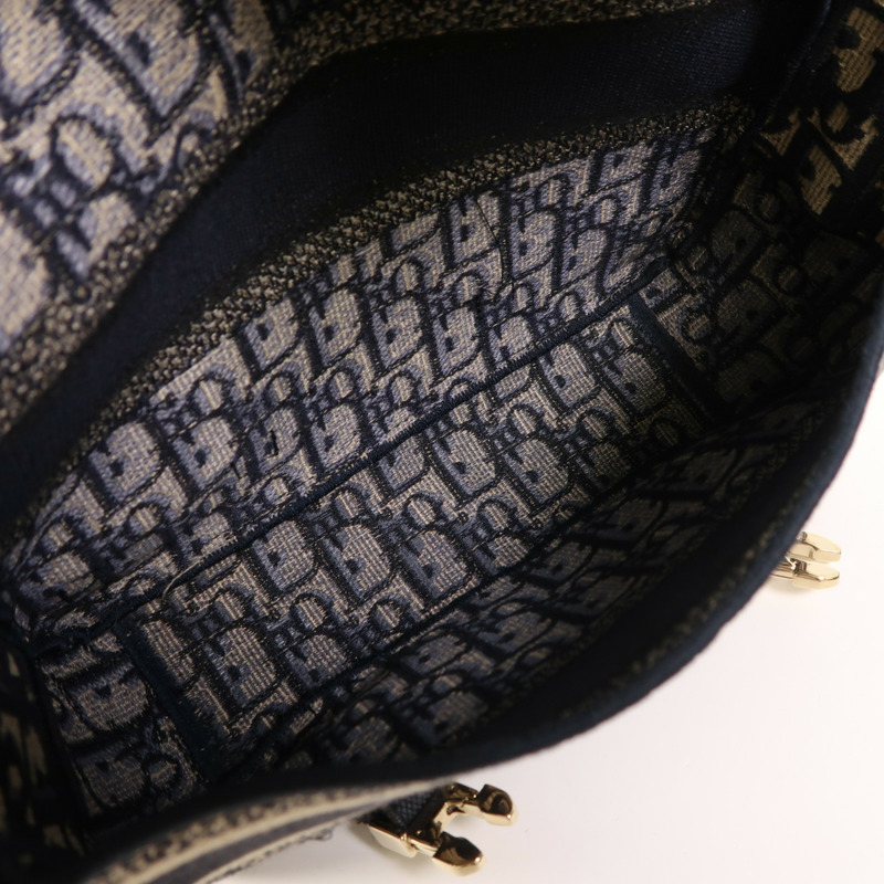 Dior 帆布Small Diorcamp金扣肩背袋-4