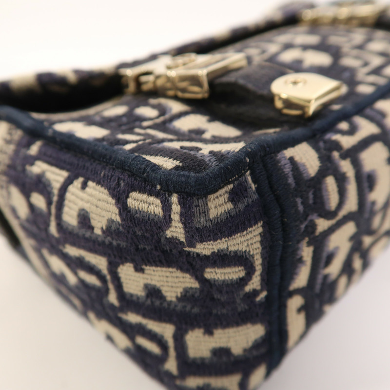 Dior 帆布Small Diorcamp金扣肩背袋-10