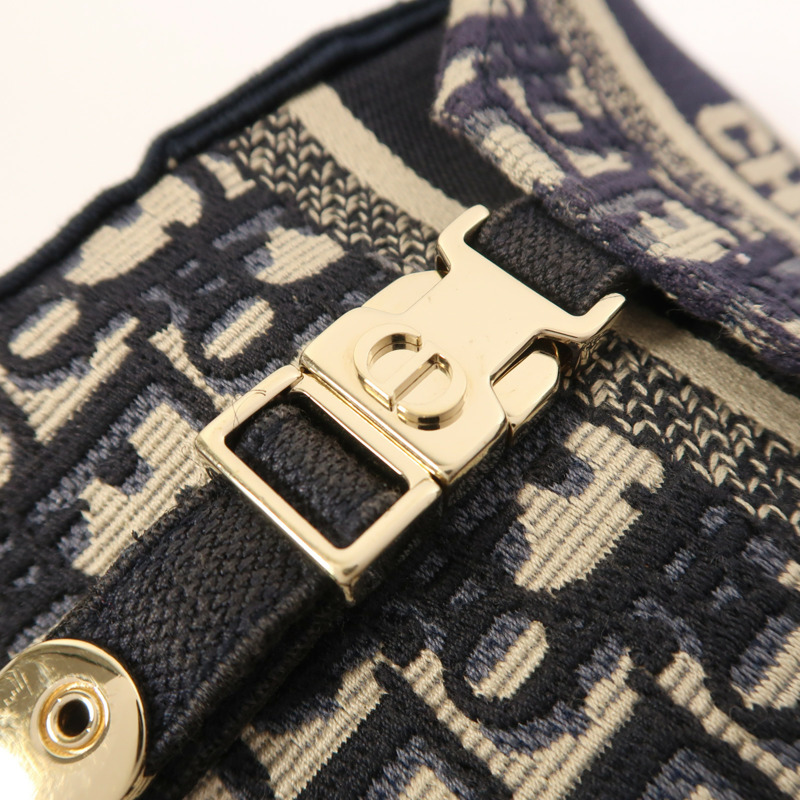 Dior 帆布Small Diorcamp金扣肩背袋-16