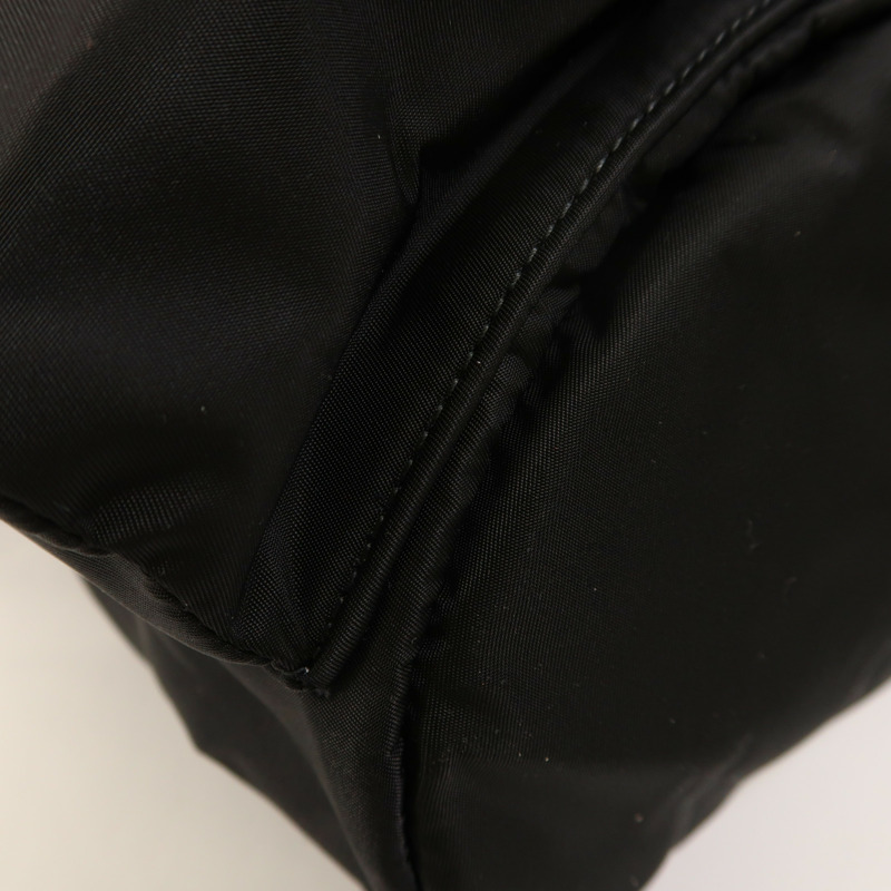 PRADA 尼龍Shoulder Bag銀扣肩背袋-10