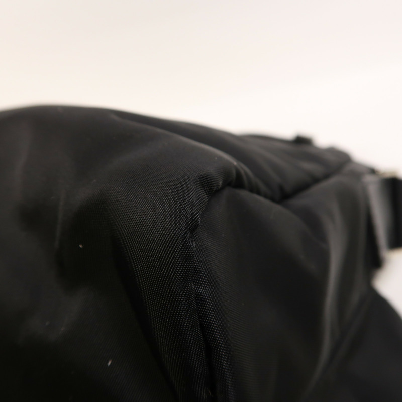 PRADA 尼龍Shoulder Bag銀扣肩背袋-11