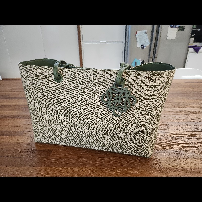 (近新閒置品)LOEWE經典花紋托特包-3
