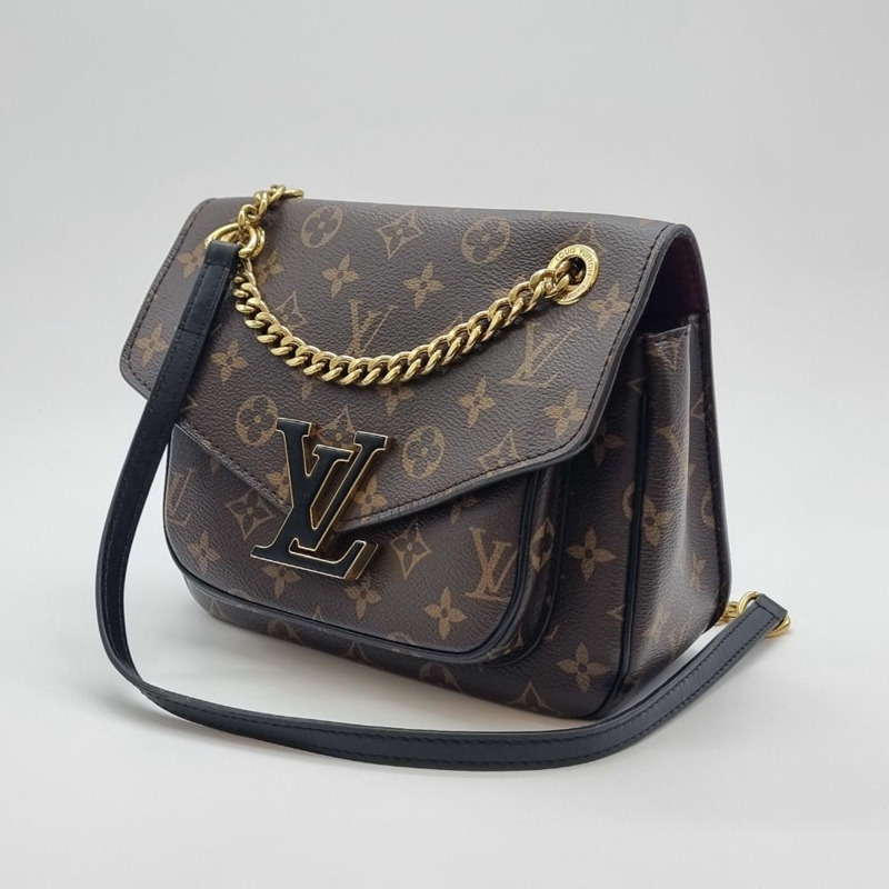 【包稅】LOUIS VUITTON Pashi Monogram 鏈條單肩包 LOB061239-1