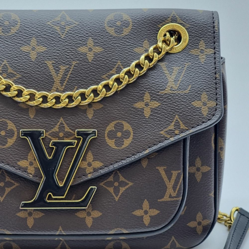 【包稅】LOUIS VUITTON Pashi Monogram 鏈條單肩包 LOB061239-2