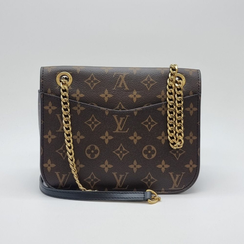 【包稅】LOUIS VUITTON Pashi Monogram 鏈條單肩包 LOB061239-3