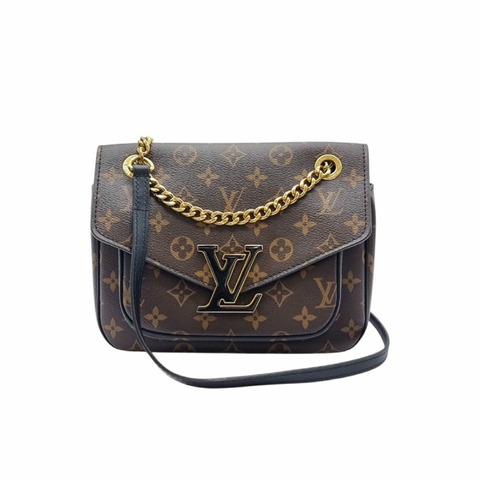 LOUIS VUITTON Pashi Monogram 鏈條單肩包 LOB061239
