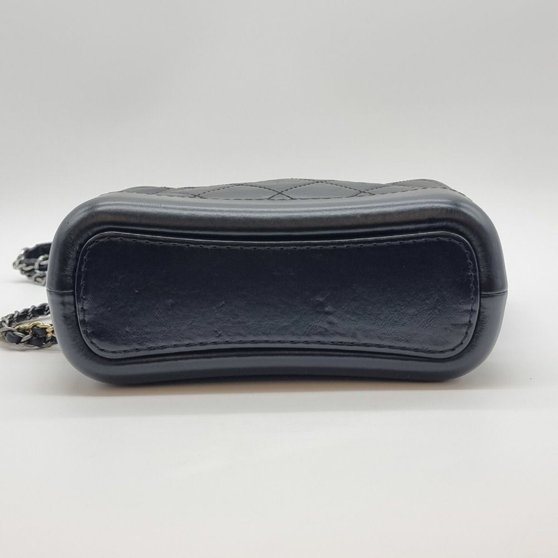 【包稅】CHANEL Gabrielle 單肩包 黑色 CHB061245-4